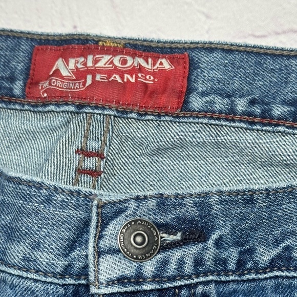 Arizona Jean Co Men’s loose straight fit denim pants size 40x30 Vintage 90s y2k - Picture 7 of 8